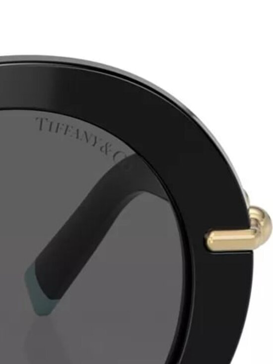 Tiffany Hardwear Sunglasses Black Yellow Gold Plated main image 14